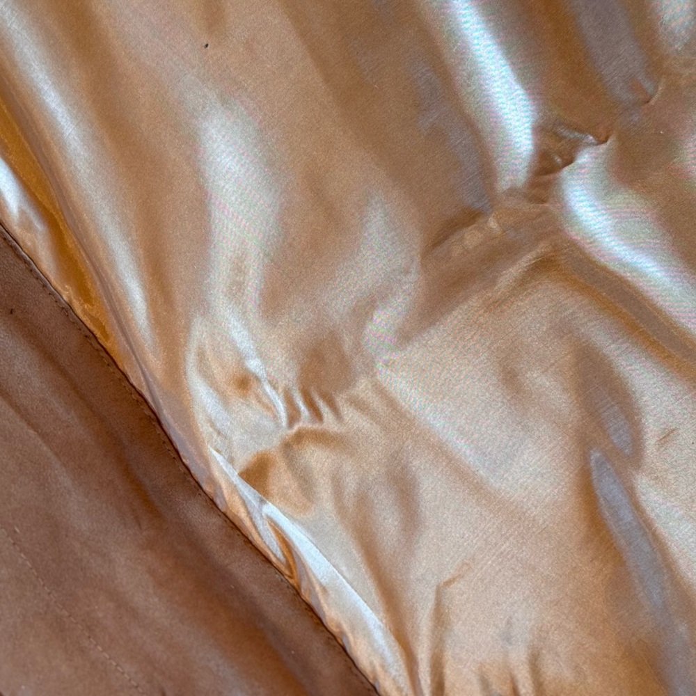 Western Faux Leather 2 drapes. Lined. 18”tassel topper. Excellent condition. - Picture 12 of 13